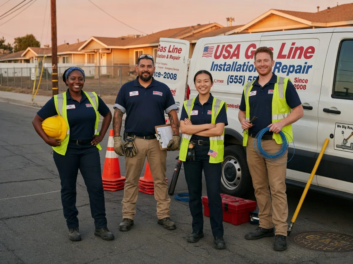 Gas Line Installation company in Barnesville, OH